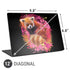 Red Panda with Flowers by Sheena Pike Universal Laptop 12in (9.8 x 6.8in) Skin